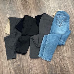 4 Maternity Pants Bundle